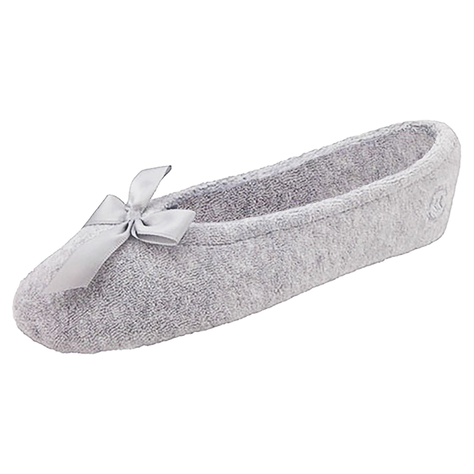 Ladies Womens Smooth Animal Print Easy Slip On Bow Design Ballerina Slippers  - Absolute Footwear